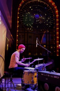 Golem performing at BAM